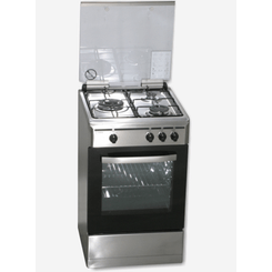 COCINA DE GAS ROMMER VCH-356 X FG INOX BUT 3 ZONAS COCCION INOX GB