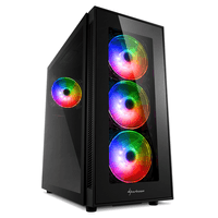 Miniatura 1 de Caja SHARKOON  TG5 Pro RGB RGB Negro