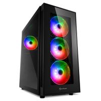 Miniatura 2 de Caja SHARKOON  TG5 Pro RGB RGB Negro