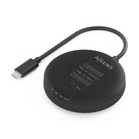 Miniatura 3 de AISENS Estacion De Docking De Doble Bahia NVME a USB 3 2 Gen2x2  Clone  Negro