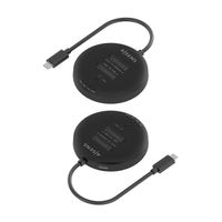 Miniatura 5 de AISENS Estacion De Docking De Doble Bahia NVME a USB 3 2 Gen2x2  Clone  Negro