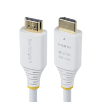 Miniatura 1 de Cable HDMI Premium Certificado de Alta Velocidad de 1 8m