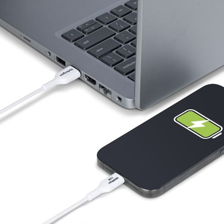 Cable Cargador USB-A a USB-C de 3m - USB-A a USB Tipo C M/M - Blanco - Imagen 8 de 10 Cable Cargador USB-A a USB-C de 3m - USB-A a USB Tipo C M/M - Blanco - Imagen 8 de 10