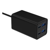 Miniatura 5 de CARGADOR RAPIDO GEMBIRD USB POWERDELIVERY GAN DE 4 PUERTOS 65 W NEGRO