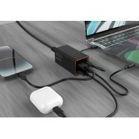 Miniatura 6 de CARGADOR RAPIDO GEMBIRD USB POWERDELIVERY GAN DE 4 PUERTOS 65 W NEGRO