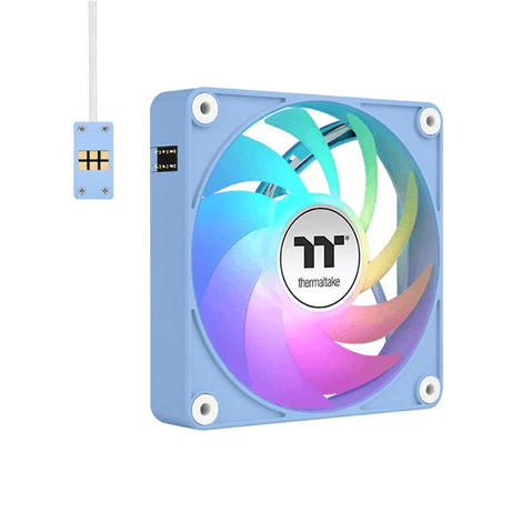 VENTILADOR MAGNETICO DE CAJA THERMALTAKE CT120 EX ARGB 3XVENT AZUL HYDRANGEA - Imagen 1 de 7 VENTILADOR MAGNETICO DE CAJA THERMALTAKE CT120 EX ARGB 3XVENT AZUL HYDRANGEA - Imagen 1 de 7