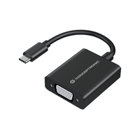 Miniatura 1 de ADAPTADOR USB-C MACHO A VGA  HEMBRA  1080P CONCEPTRONIC ABBY05B