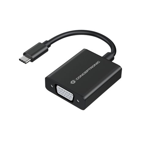 ADAPTADOR USB-C MACHO A VGA HEMBRA 1080P CONCEPTRONIC ABBY05B - Imagen 2 de 4 ADAPTADOR USB-C MACHO A VGA HEMBRA 1080P CONCEPTRONIC ABBY05B - Imagen 2 de 4