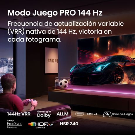 HISENSE 55" 55E7Q PRO QLED Pro 4K Ultra HD - Imagen 4 de 13 HISENSE 55" 55E7Q PRO QLED Pro 4K Ultra HD - Imagen 4 de 13