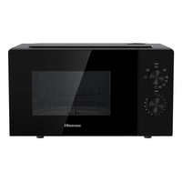 Miniatura 1 de HORNO MICROONDAS CON GRILL HISENSE H20MOBP1G 20 LITROS NEGRO