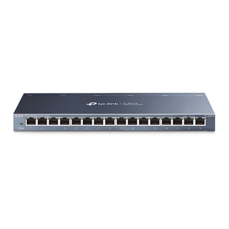 16-PORT GIGABIT DESKTOP SWITCH 16 GIGABIT RJ45 PORTS STEEL CASE IN - Imagen 1 de 5 16-PORT GIGABIT DESKTOP SWITCH 16 GIGABIT RJ45 PORTS STEEL CASE IN - Imagen 1 de 5