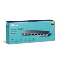 Miniatura 5 de 16-PORT GIGABIT DESKTOP SWITCH 16 GIGABIT RJ45 PORTS STEEL CASE IN
