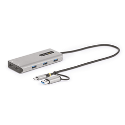 Adaptador Multipuertos USB-C/USB-A - HDMI Doble de  4K/1080p