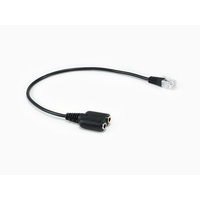 Miniatura 1 de ADAPTADOR RJ49 A 3.5MM PARA CONEXION DE HEADSETS A TELEFONO EQUIP