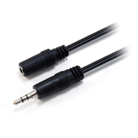 Miniatura 1 de CABLE AUDIO MINI JACK 3.5MM MACHO-HEMBRA 2.5METROS EQUIP