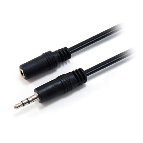 CABLE AUDIO MINI JACK 3.5MM MACHO-HEMBRA 2.5METROS EQUIP - Imagen 2 de 2 CABLE AUDIO MINI JACK 3.5MM MACHO-HEMBRA 2.5METROS EQUIP - Imagen 2 de 2