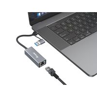 Miniatura 4 de ADAPTADOR DE RED USB-C 3.2 A 2.5Gb RJ45 INCLUYE ADAPTADOR USB-A EQUIP