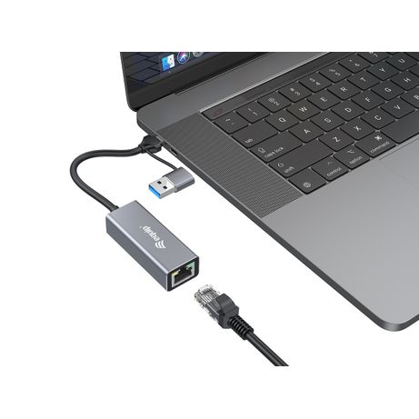 ADAPTADOR DE RED USB-C 3.2 A 2.5Gb RJ45 INCLUYE ADAPTADOR USB-A EQUIP - Imagen 4 de 5 ADAPTADOR DE RED USB-C 3.2 A 2.5Gb RJ45 INCLUYE ADAPTADOR USB-A EQUIP - Imagen 4 de 5