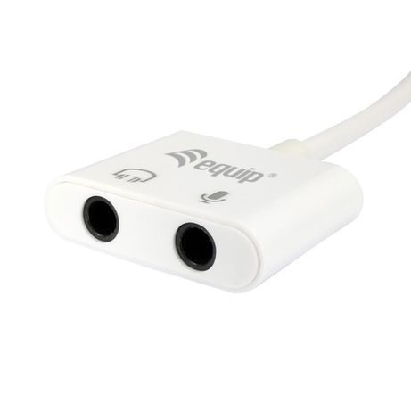 CABLE ADAPTADOR USB-C A AUDIO 2 JACK 3.5MM HEMBRA PARA AURICULAR Y MICROFONO - Imagen 3 de 5 CABLE ADAPTADOR USB-C A AUDIO 2 JACK 3.5MM HEMBRA PARA AURICULAR Y MICROFONO - Imagen 3 de 5