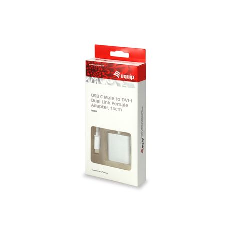 ADAPTADOR USB-C EQUIP 133453 A 1xDVI-I HEMBRA 0,15M - Imagen 5 de 5 ADAPTADOR USB-C EQUIP 133453 A 1xDVI-I HEMBRA 0,15M - Imagen 5 de 5