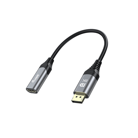 CABLE ADAPTADOR DISPLAYPORT 1.4 A HDMI HEMBRA 8K 0,15CM EQUIP - Imagen 1 de 8 CABLE ADAPTADOR DISPLAYPORT 1.4 A HDMI HEMBRA 8K 0,15CM EQUIP - Imagen 1 de 8
