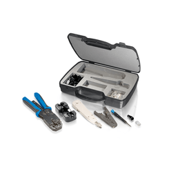 KIT HERRAMIENTAS PROFESIONAL PARA REDES CAT6 EQUIP