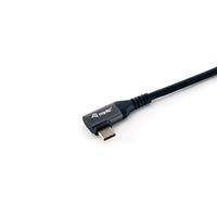 Miniatura 4 de CABLE USB-C MACHO - USB-C MACHO ACODADO 90º  1 METRO EQUIP 5A  100W 480mbps