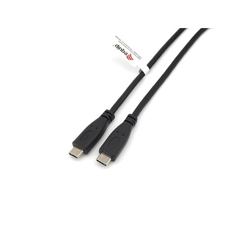 CABLE 2.0 USB-C MACHO USB-C MACHO 2M TRANSFERENCIA 480MBPS COLOR NEGRO - Imagen 3 de 4 CABLE 2.0 USB-C MACHO USB-C MACHO 2M TRANSFERENCIA 480MBPS COLOR NEGRO - Imagen 3 de 4