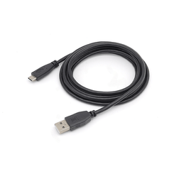 CABLE 2.0 USB-A MACHO USB-C MACHO 2M TRANSFERENCIA 480MBPS COLOR NEGRO