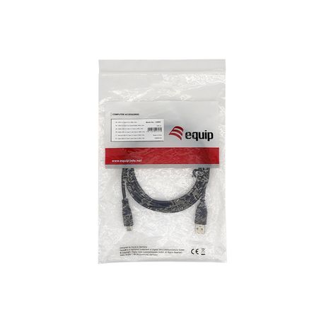 CABLE 2.0 USB-A MACHO USB-C MACHO 2M TRANSFERENCIA 480MBPS COLOR NEGRO - Imagen 4 de 4 CABLE 2.0 USB-A MACHO USB-C MACHO 2M TRANSFERENCIA 480MBPS COLOR NEGRO - Imagen 4 de 4
