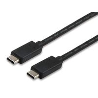 Miniatura 2 de CABLE USB-C MACHO - USB-C MACHO  1 METRO EQUIP 12888307 para carga (3A) o datos 480mb/s