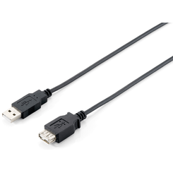 CABLE ALARGO USB 2.0 TIPO A MACHO - HEMBRA 1,8M