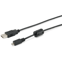 Miniatura 1 de CABLE USB 2.0 EQUIP TIPO A - MICRO USB B 1.8M CON FERRITA  128551