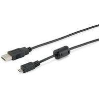Miniatura 2 de CABLE USB 2.0 EQUIP TIPO A - MICRO USB B 1.8M CON FERRITA  128551