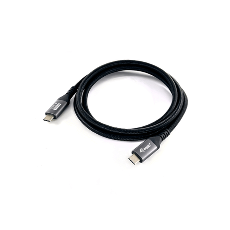 USB-C (4.0 Gen 3) Type-C to C Cable 2m M/M 240W PD 8k/60Hz 40Gbps Black - Imagen 1 de 8 USB-C (4.0 Gen 3) Type-C to C Cable 2m M/M 240W PD 8k/60Hz 40Gbps Black - Imagen 1 de 8