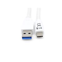 Miniatura 5 de CABLE USB-A MACHO USB-C MACHO USB 3.2 2M TRANSFERENCIA 5G 3A COLOR BLANCO