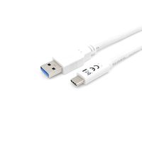 Miniatura 7 de CABLE USB-A MACHO USB-C MACHO USB 3.2 2M TRANSFERENCIA 5G 3A COLOR BLANCO