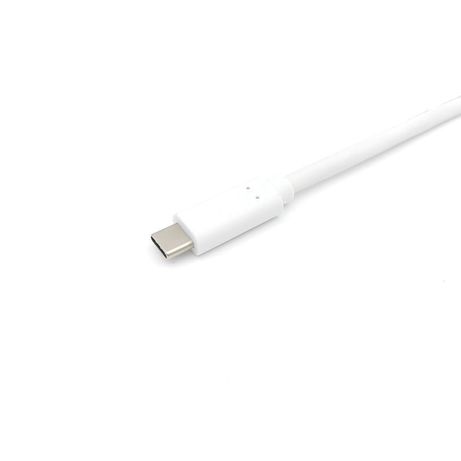 CABLE USB-A MACHO USB-C MACHO USB 3.2 1M TRANSFERENCIA 5G 3A COLOR BLANCO - Imagen 8 de 9 CABLE USB-A MACHO USB-C MACHO USB 3.2 1M TRANSFERENCIA 5G 3A COLOR BLANCO - Imagen 8 de 9
