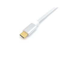 Miniatura 6 de CABLE USB-C MACHO USB-C MACHO USB 3.2  1M TRANSFERENCIA 10G 5A (100W) COLOR BLANCO