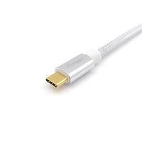 Miniatura 7 de CABLE USB-C MACHO USB-C MACHO USB 3.2  1M TRANSFERENCIA 10G 5A (100W) COLOR BLANCO