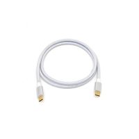Miniatura 5 de CABLE USB-C MACHO USB-C MACHO USB 3.2 0.5M TRANSFERENCIA 10G 5A (100W) COLOR BLANCO