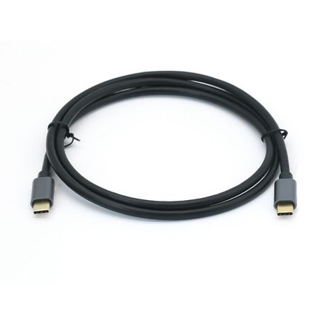 CABLE USB-C MACHO USB-C MACHO USB 3.2 0.5M TRANSFERENCIA 10G 5A (100W) COLOR NEGRO - Imagen 2 de 6 CABLE USB-C MACHO USB-C MACHO USB 3.2 0.5M TRANSFERENCIA 10G 5A (100W) COLOR NEGRO - Imagen 2 de 6