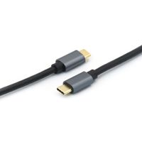 Miniatura 3 de CABLE USB-C MACHO USB-C MACHO USB 3.2 0.5M TRANSFERENCIA 10G 5A (100W) COLOR NEGRO