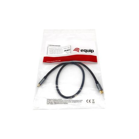 CABLE USB-C MACHO USB-C MACHO USB 3.2 0.5M TRANSFERENCIA 10G 5A (100W) COLOR NEGRO - Imagen 6 de 6 CABLE USB-C MACHO USB-C MACHO USB 3.2 0.5M TRANSFERENCIA 10G 5A (100W) COLOR NEGRO - Imagen 6 de 6