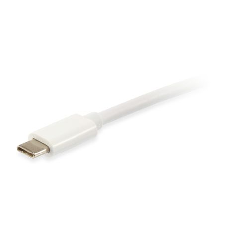 CABLE USB PLATINUM USB-C MACHO A USB-C MACHO 1M EQUIP COLOR BLANCO - Imagen 3 de 4 CABLE USB PLATINUM USB-C MACHO A USB-C MACHO 1M EQUIP COLOR BLANCO - Imagen 3 de 4