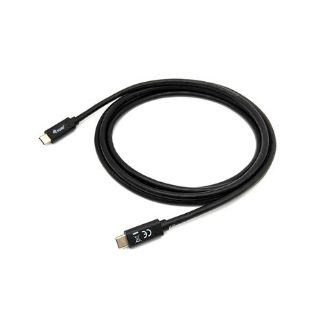 CABLE USB-C MACHO USB-C MACHO USB 3.2 2M TRANSFERENCIA 5G 3A COLOR NEGRO - Imagen 1 de 4 CABLE USB-C MACHO USB-C MACHO USB 3.2 2M TRANSFERENCIA 5G 3A COLOR NEGRO - Imagen 1 de 4