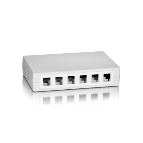 CAJA DE SUPERFICIE EQUIP KEYSTONE PARA 12 ROSETAS 125460 - Imagen 1 de 3 CAJA DE SUPERFICIE EQUIP KEYSTONE PARA 12 ROSETAS 125460 - Imagen 1 de 3
