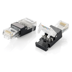 KIT 2 UNIDADES CONECTOR RJ45 EQUIP CAT6 TOOLFREE NO NECESITAS HERRAMIENTA DE GRIMPADO  121165