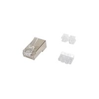 Miniatura 2 de KIT 100 CONECTORES RJ45 EQUIP CATEGORIA 6A APANTALLADO 121147