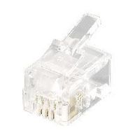 Miniatura 2 de KIT 100 CONECTORES  RJ11 4P4C  EQUIP   121111